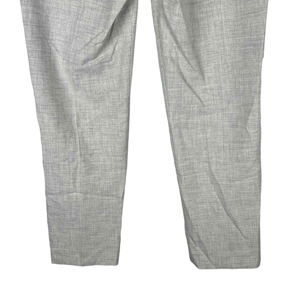 Rebecca Taylor Tailored Clean Suiting Pants‎ Light Heather Career Trouser 8 NWT - Picture 10 of 16